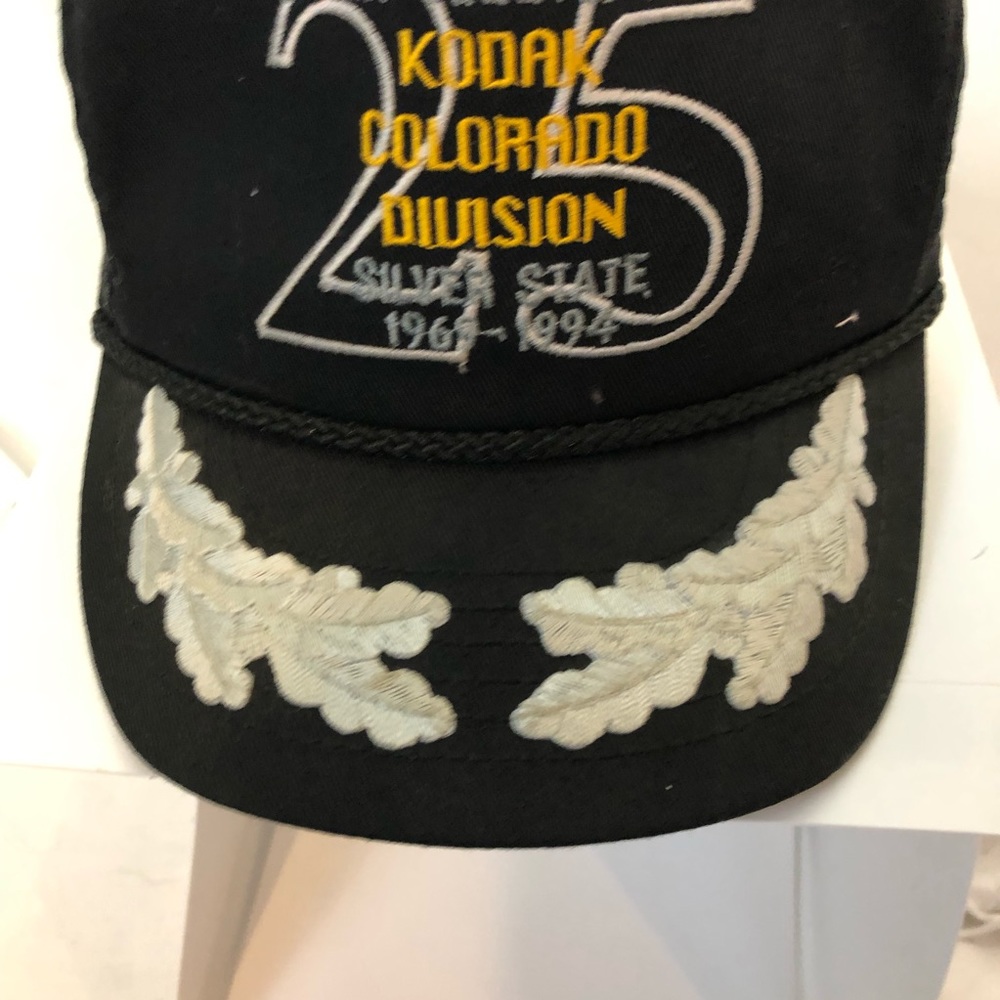 Kodak Colorado embroidered anniversary hat black - Picture 3 of 8